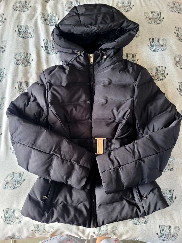 ZARA Water-Repellent Windproof Fitted Short Anorak