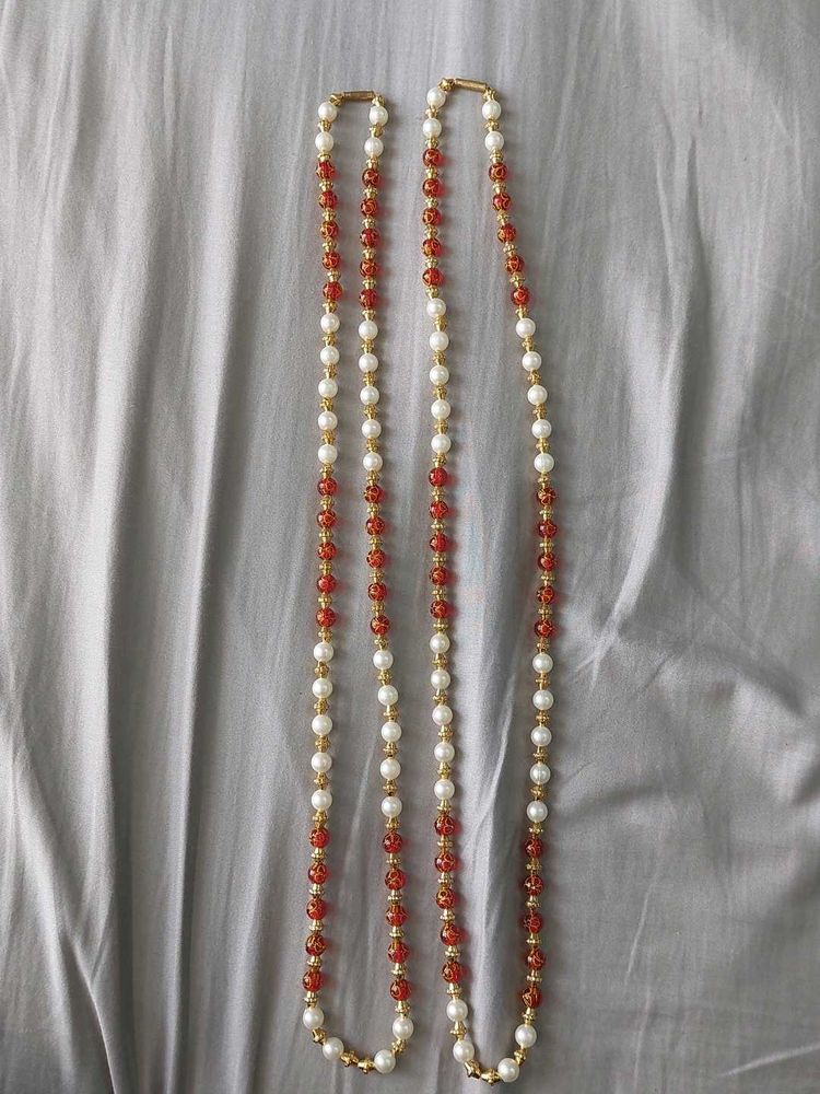 2 Beaded Necklaces