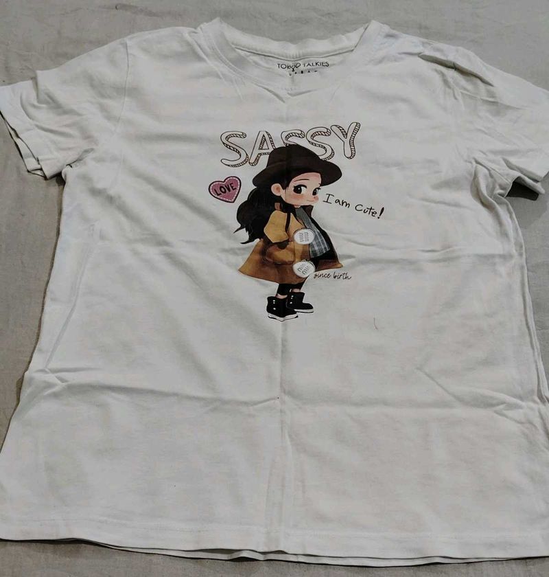 Cute Cartoon Graphic T-Shirt