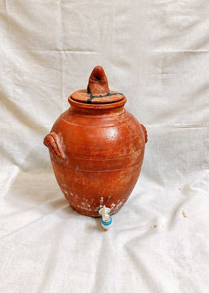 Vintage Clay Water Pot