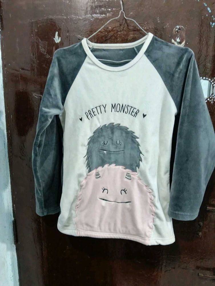 Pretty Monster Pajama Top
