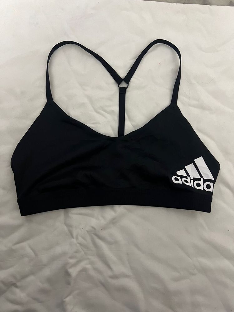 Adidas Black Sports Bra