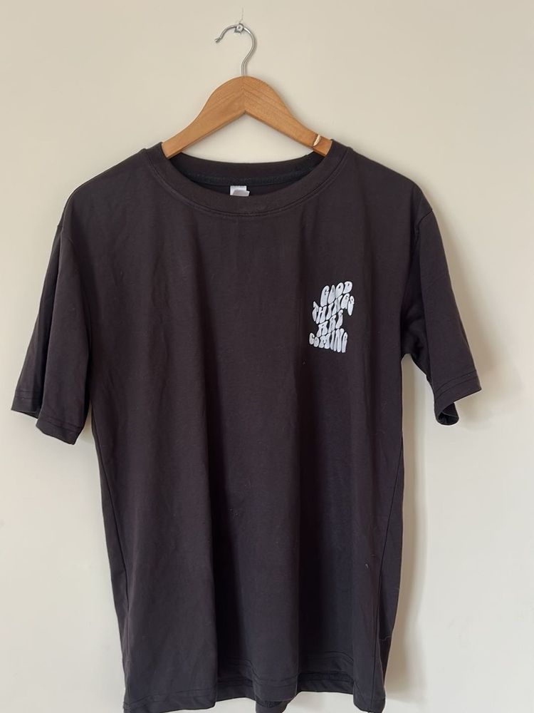 Dark Graphic Print Tee