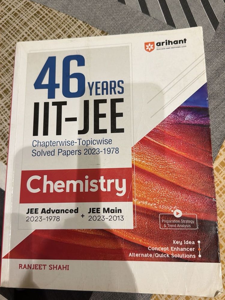 Arihant IIT-JEE Chemistry Solved Papers