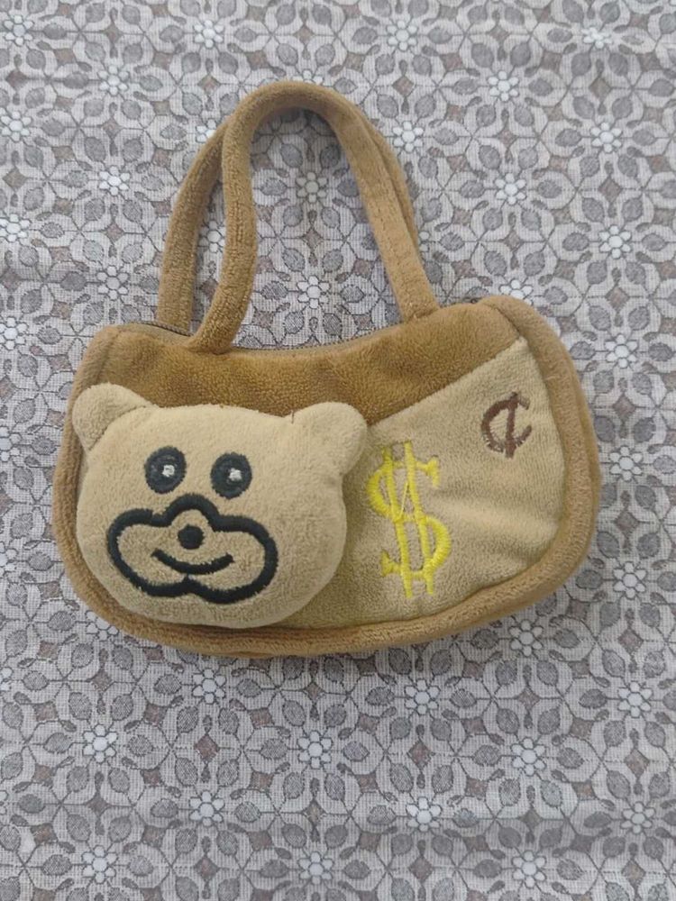 Cute Teddy Bear Pouch