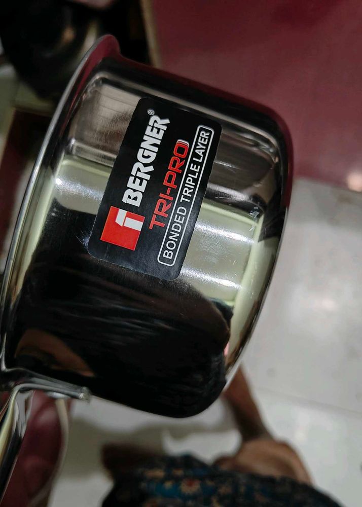 Bergner Tri-Pro triply Stainless Steel Pot