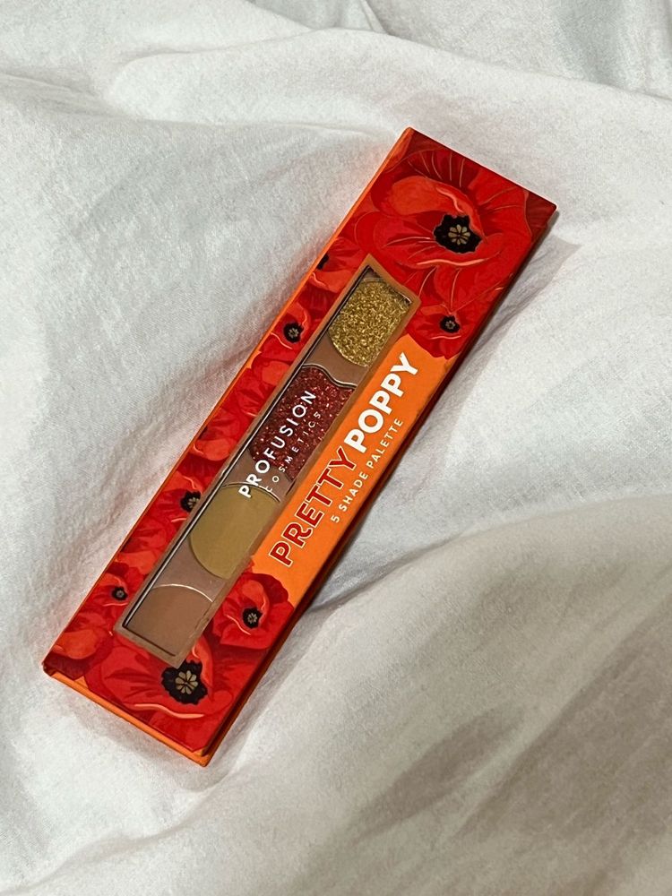 Profusion Pretty Poppy 5 Shade Palette
