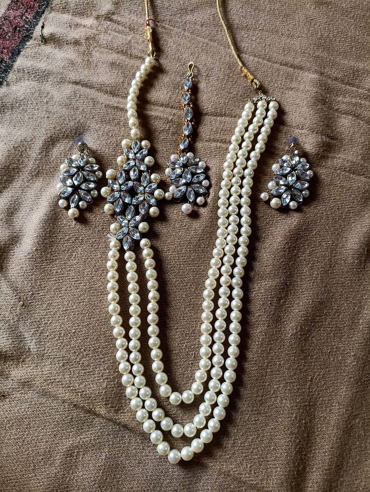 Combo Long Pearl Chain, Blouse