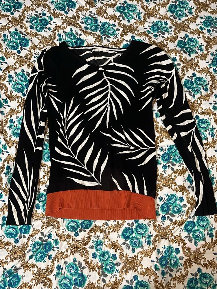 Fitted Full Sleeves Top