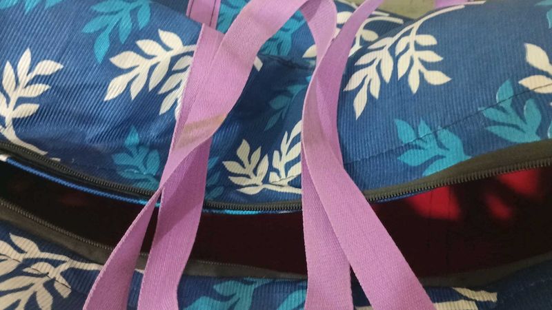 Floral Print Duffle Bag