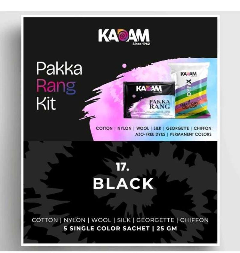 Kaam Pakka Rang Kit - Black Dye