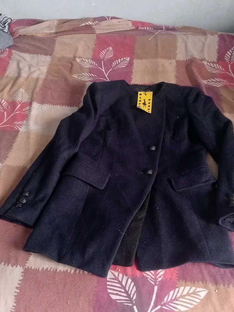 Classic Navy Blue Blazer
