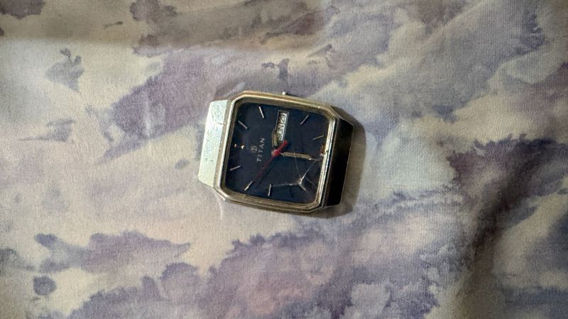 2 watch Titan watches need service