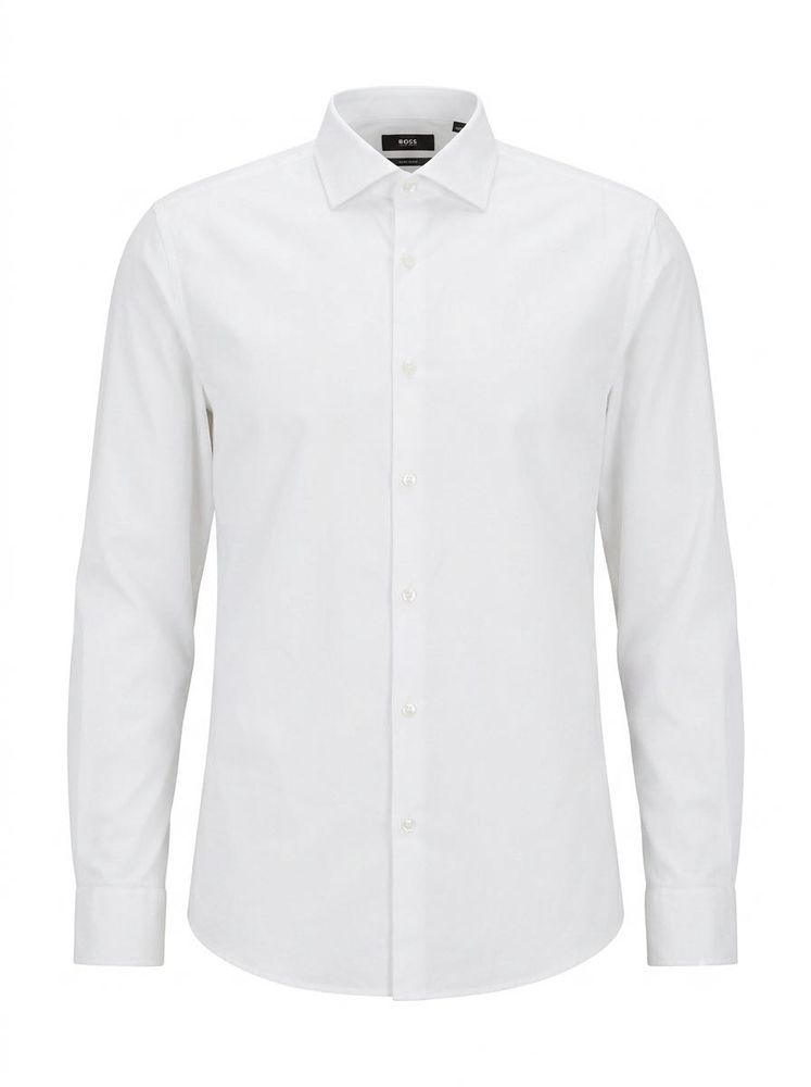 Authentic HUGO BOSS Slim Fit White Dress Shirt