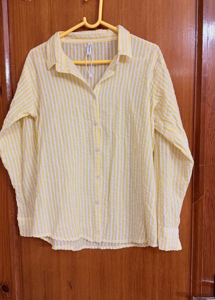 Cotton Yellow shirt