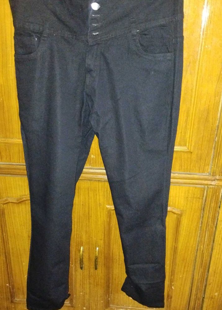 High Waisted Black Jeans