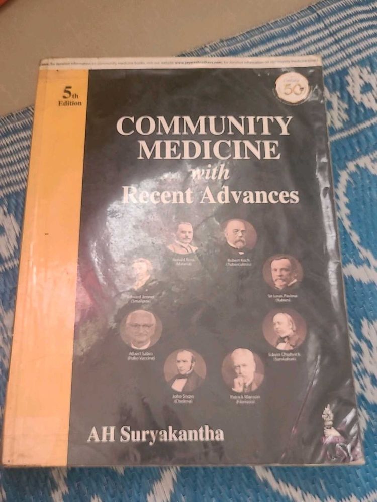 Suryakantha Community Medicine Textbook