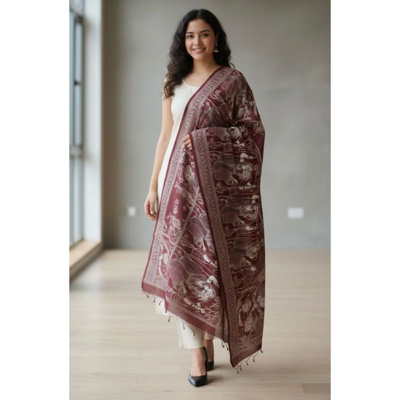 Woollen Duppata