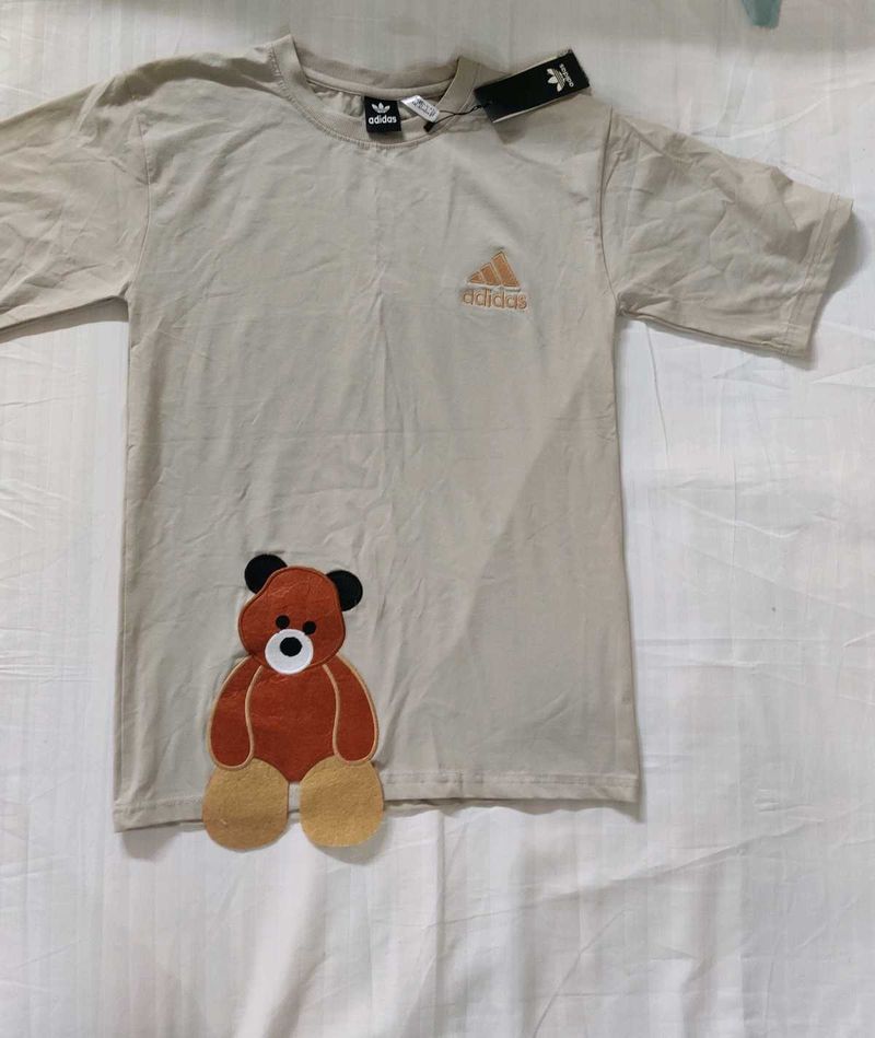 Adidas Bear Graphic T-Shirt