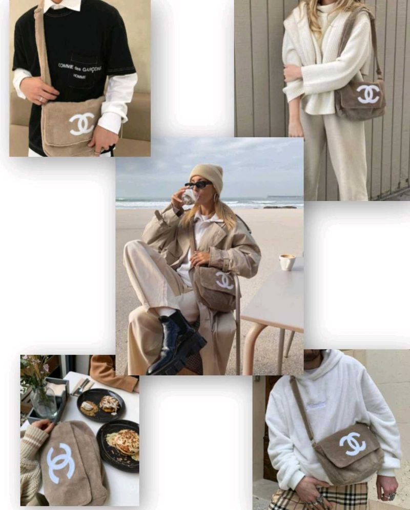 Chanel Precision Terry cloth bag