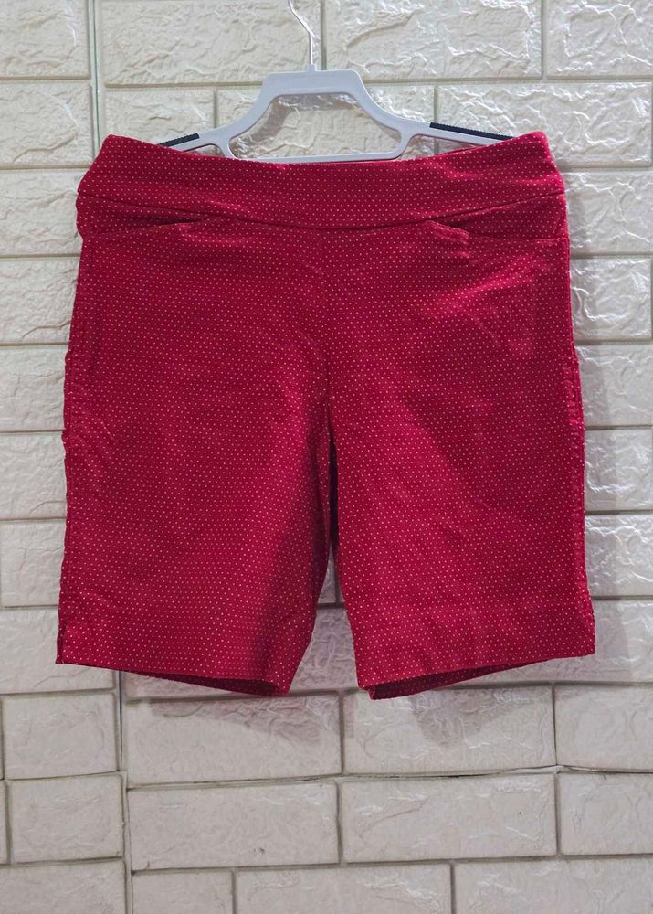Hilary Radley Women's Pull-On Stretch Shor
