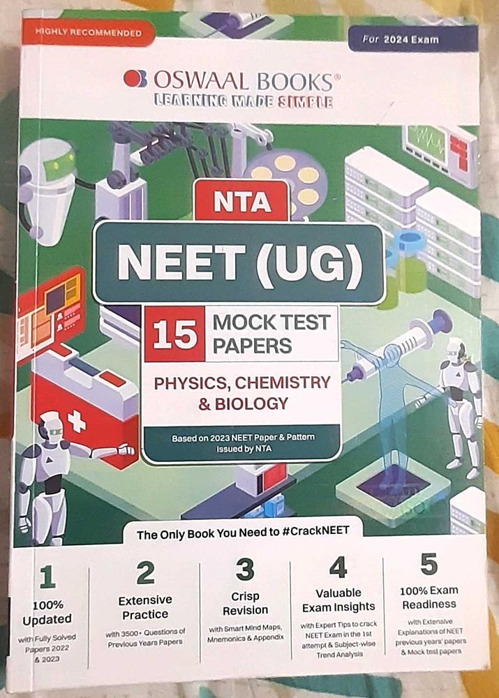 Oswaal Books NEET (UG) Mock Test Papers