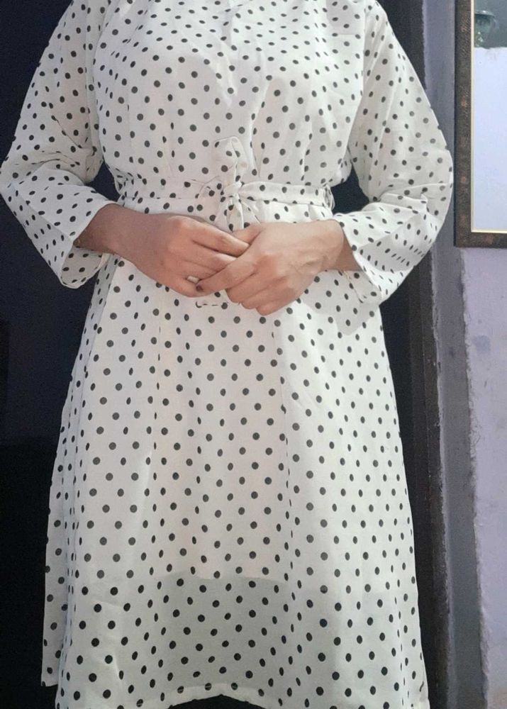 Chic Polka Dot Dress