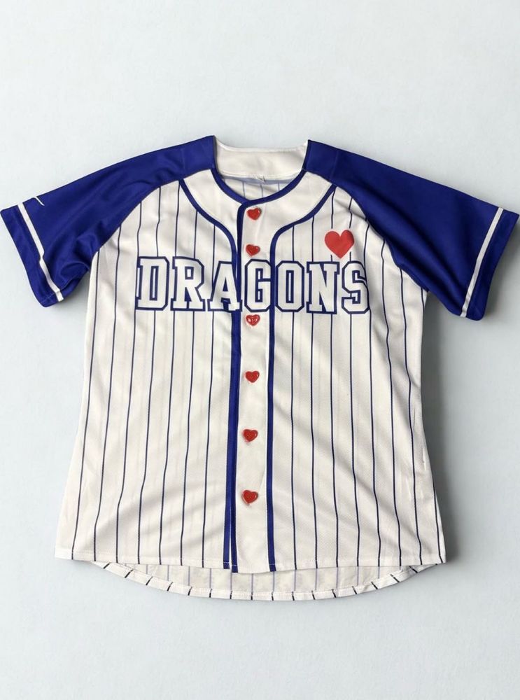 Cute Dragons Baseball Jersey