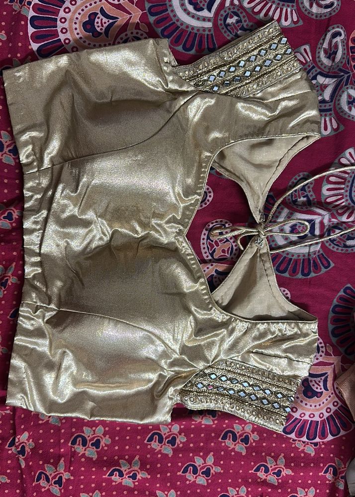 Gold Embellished Blouse
