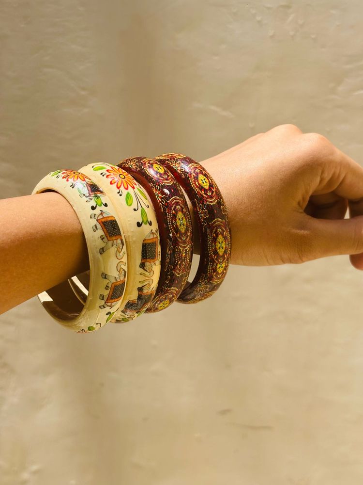 y2k chunky bangle bracelet sets