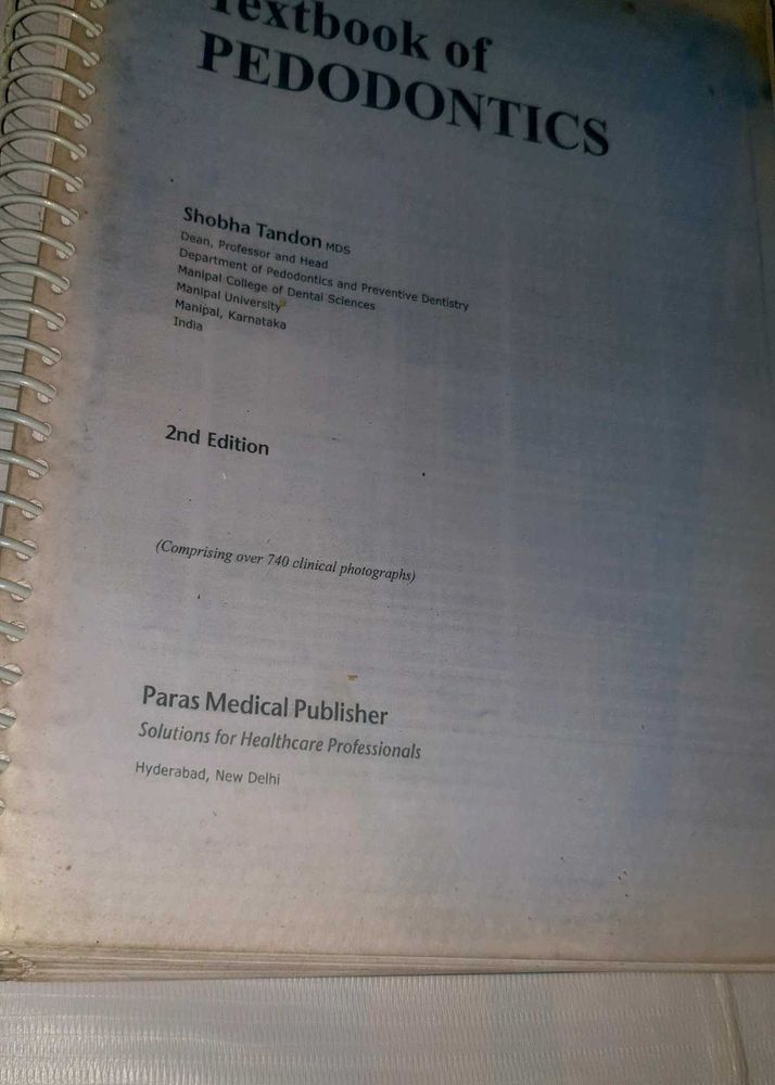 Textbook of Pedodontics 2nd Edition