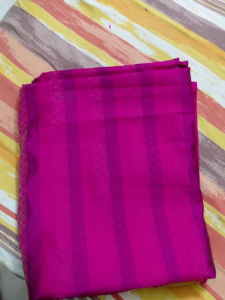 Vibrant Pink Saree