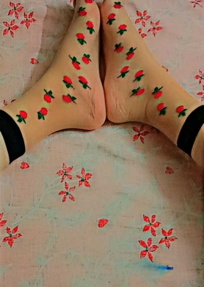 Cute Strawberry Socks