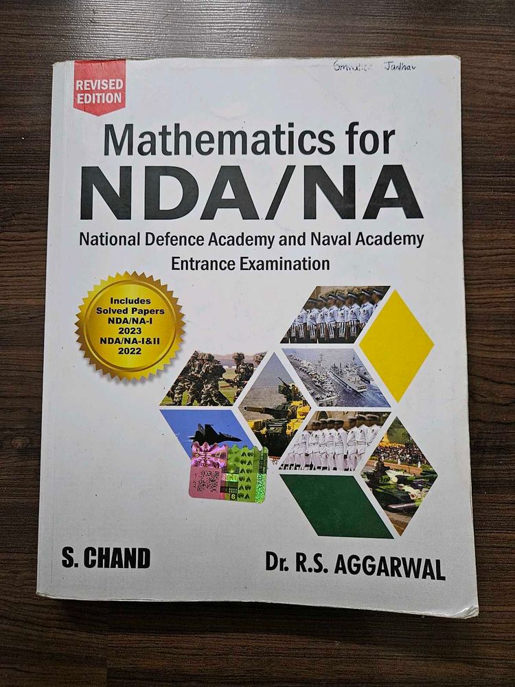 NDA/NA Mathematics Book