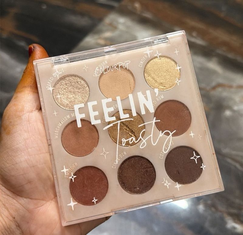 ColourPop "Feelin' Toasty" Eyeshadow Palette