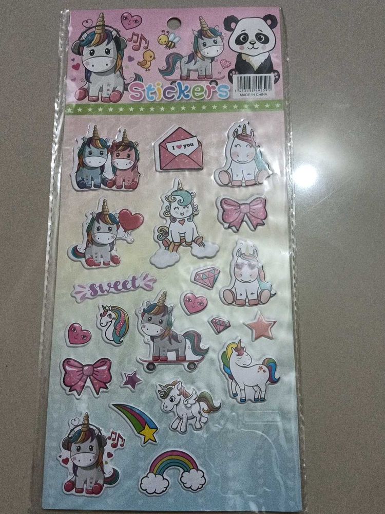 Cute Unicorn Stickers