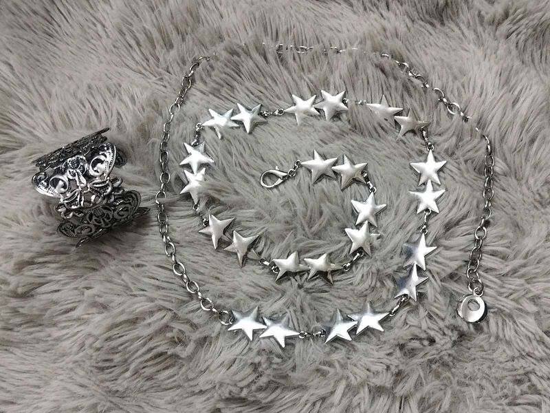 Star waist chain + free hand cuff combo