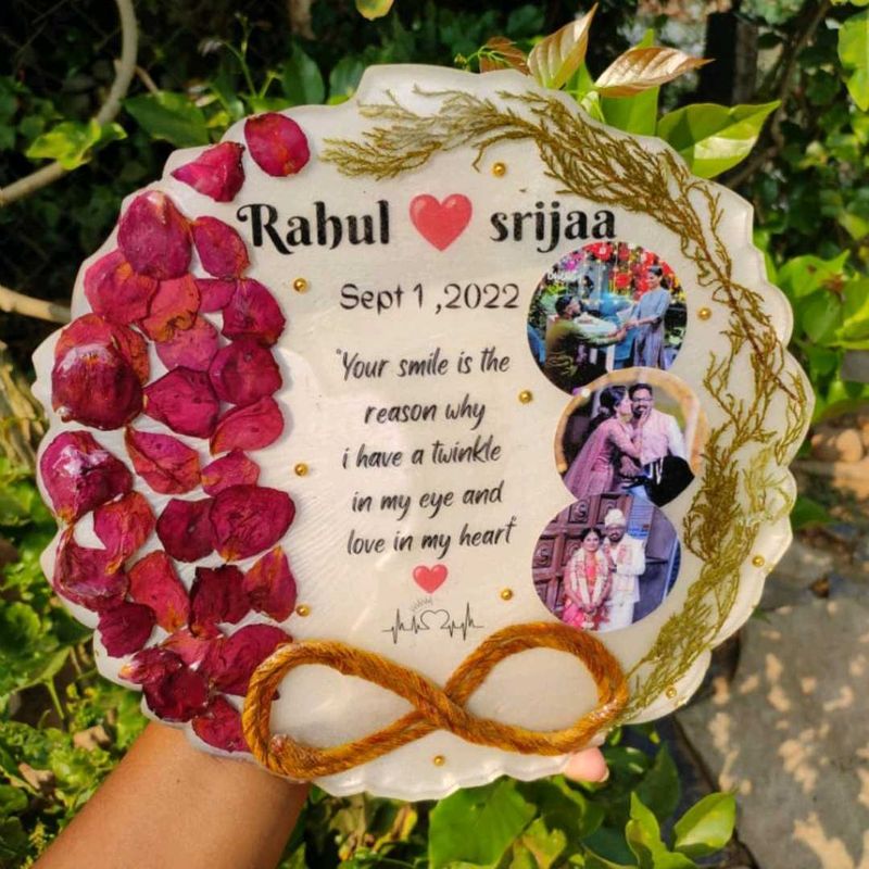 Custom Resin Photo Plate