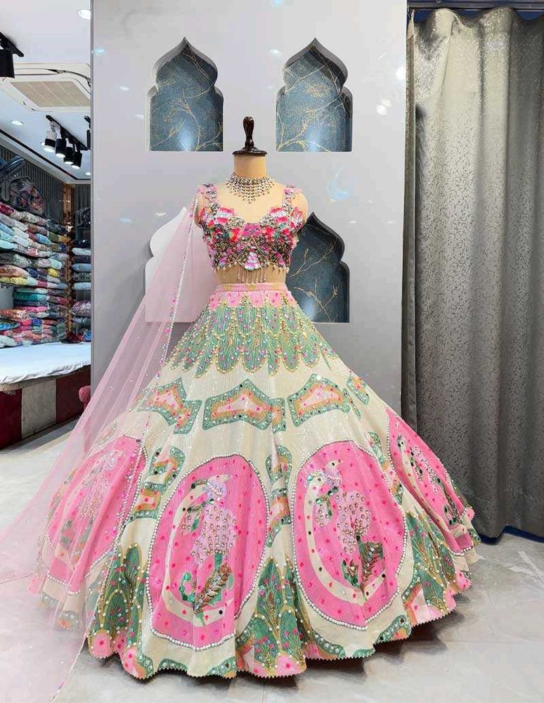 Stunning Embroidered Lehenga Choli