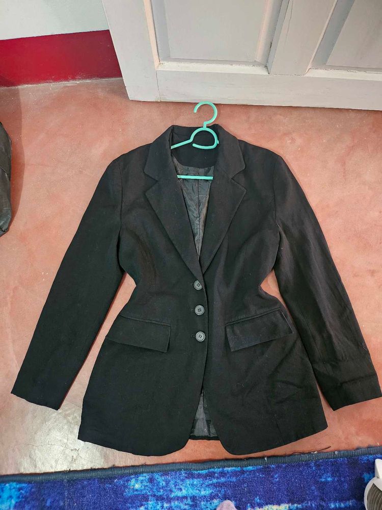 Classic Black Blazer
