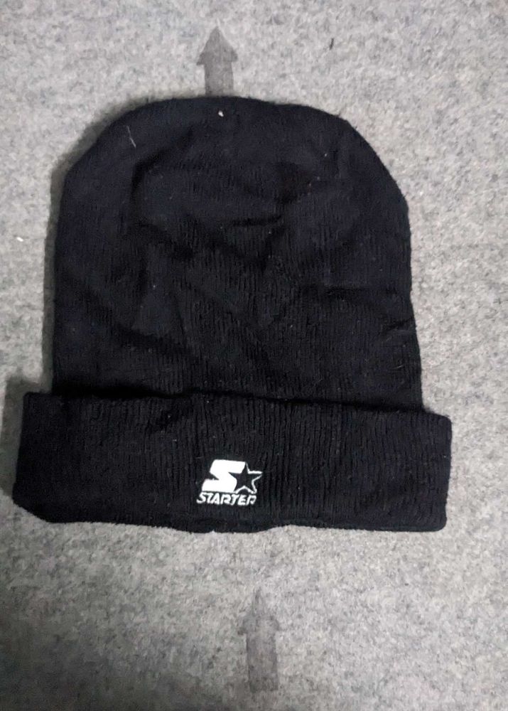 Starter Black Beanie