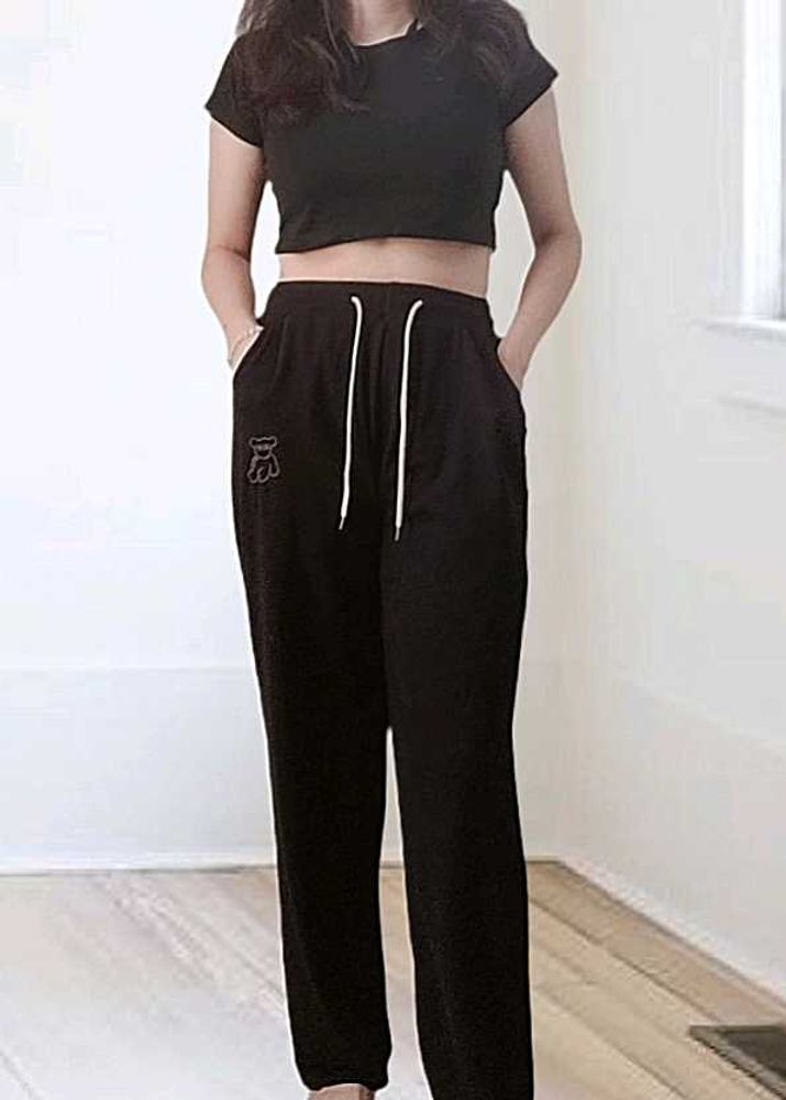 Black Comfortable Sweatpants