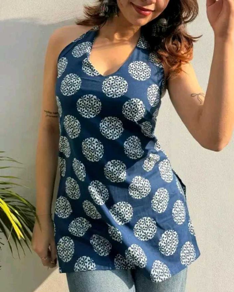 Boho chic cotton kurti