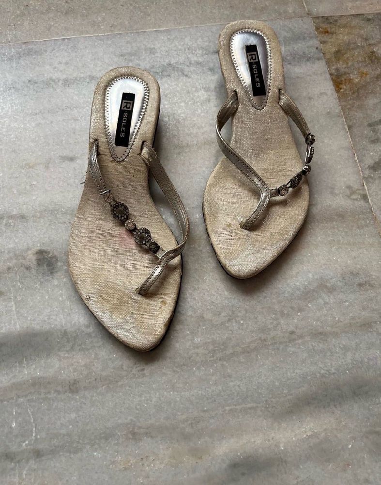 R Soles Embellished Thong Sandals