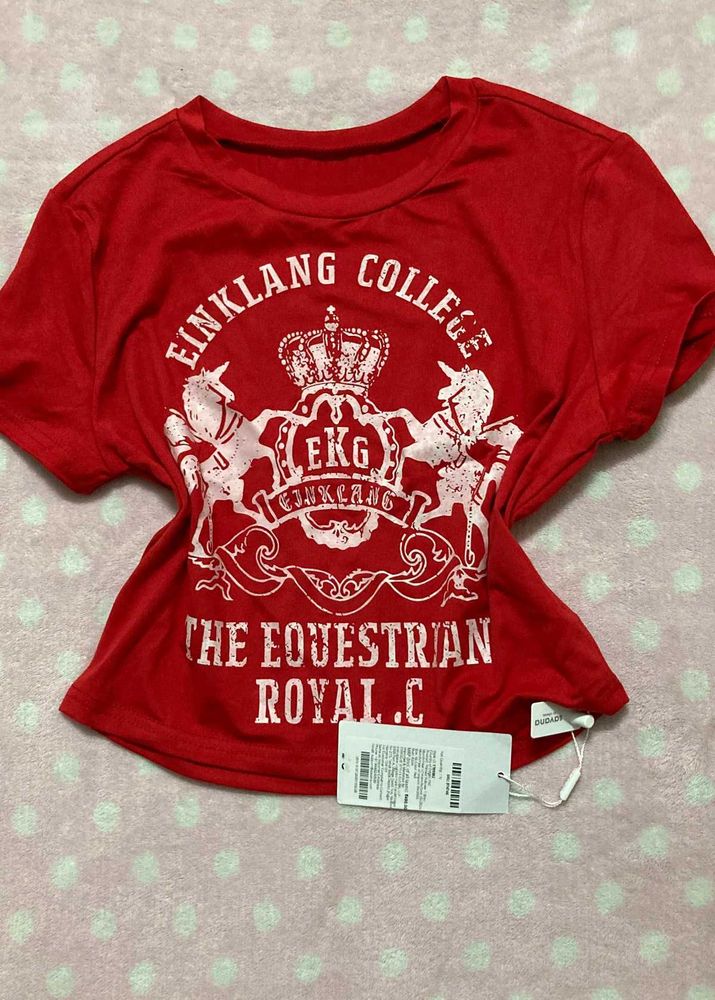 Red Graphic T-Shirt