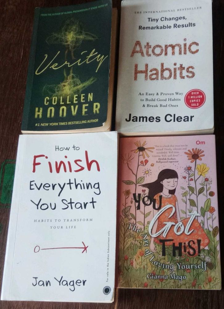 Popular Self-Help Books - Verity..etc