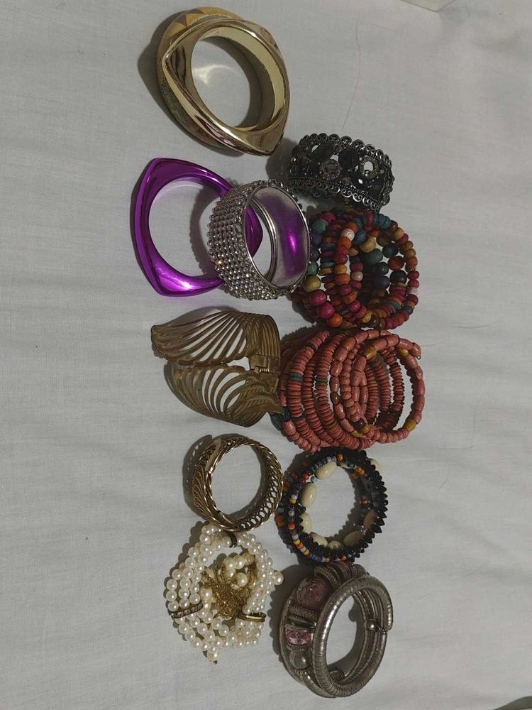 12 Assorted Bracelets