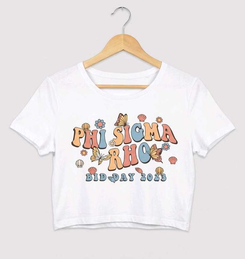 Phi Sigma Rho Bid Day Crop Top