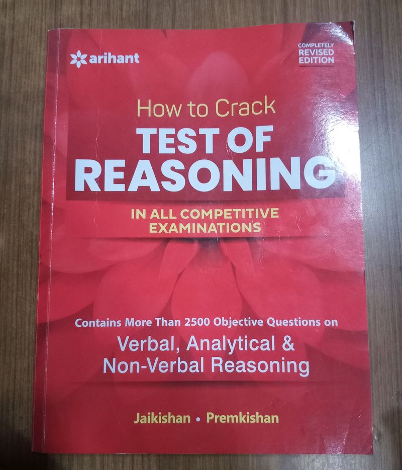 Arihant Reasoning-- How To Crack Test Of Reasoning