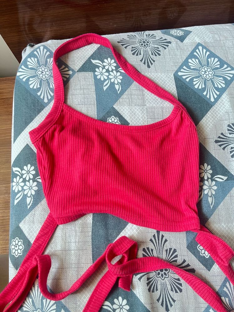 hot pink blouse top